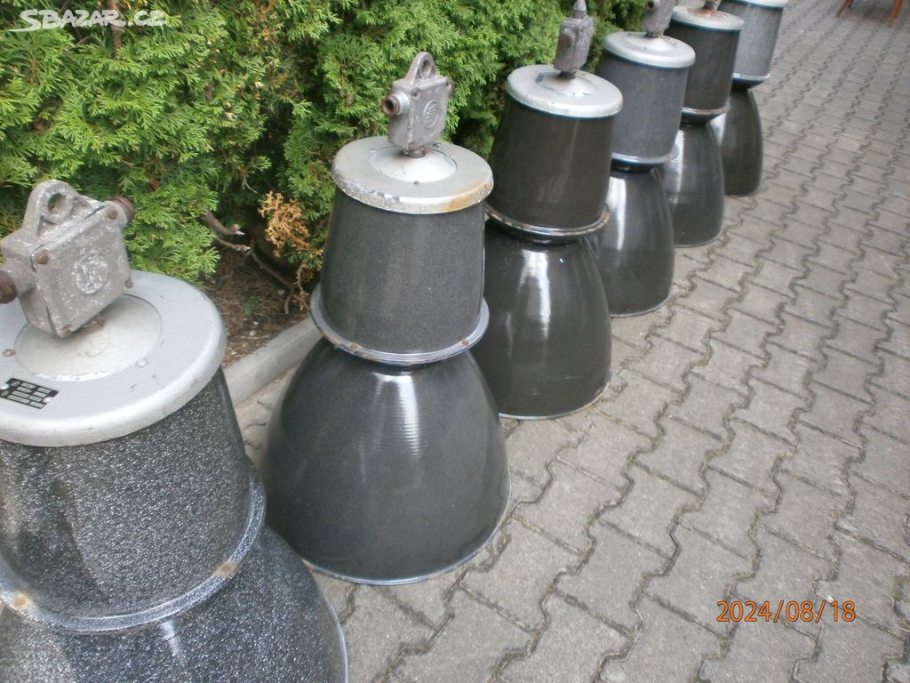 industrialni lampy- 15 kusu-VYRAZNA SLEVA