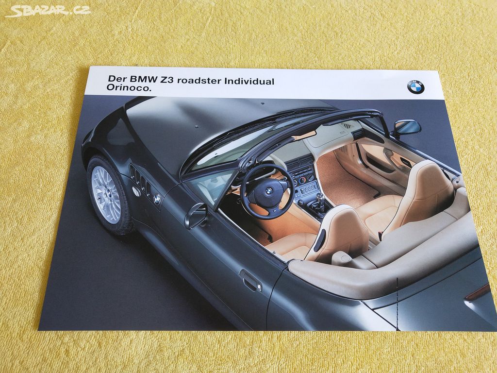 Prospekt BMW Z3 roadster individual Orinico, 2 s.