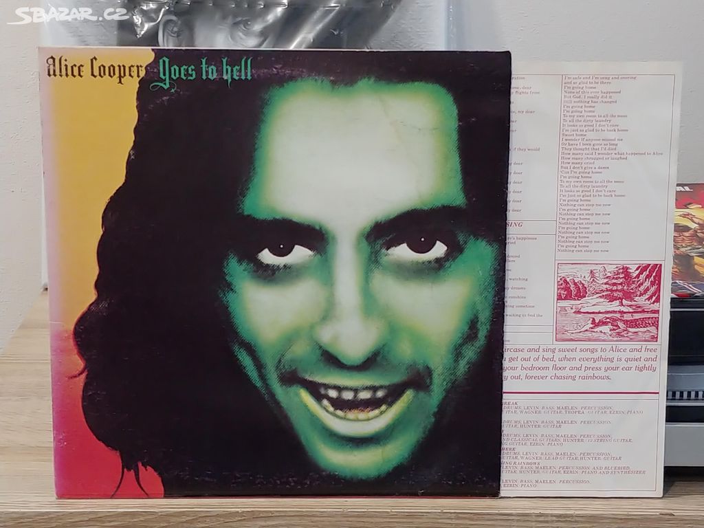 LP Alice Cooper - Alice Cooper Goes To Hell