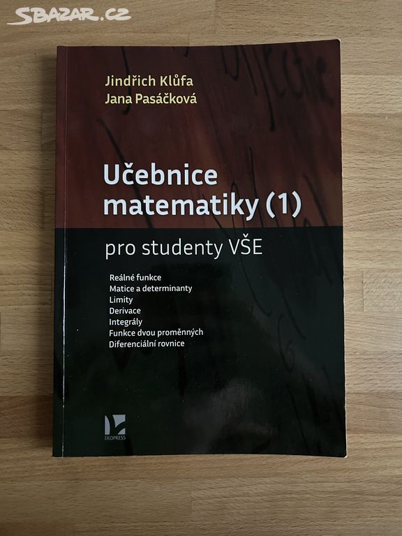 Učebnice matematiky 1 pro studenty VŠE