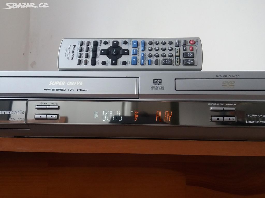 COMBO PANASONIC NV-VP31 EP-S DVD/VHS