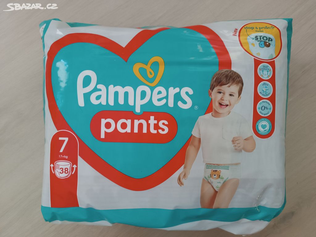 Pleny Pampers Pants č. 6 a 7 - nenačatá balení