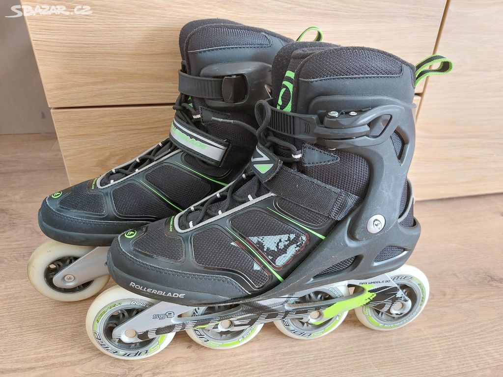 Pánské inline brusle Rollerblade vč. chráničů