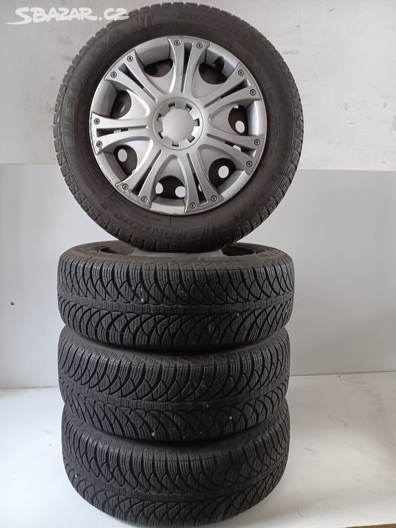 Zimní kola Toyota 4x100 R15 pneu 195/60/15/Fulda