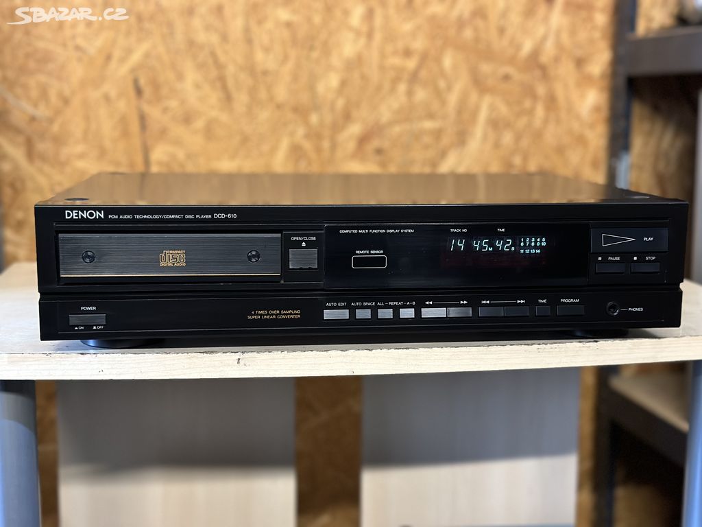 DENON DCD-610 VÝBORNÝ CD PŘEHRÁVAČ !!