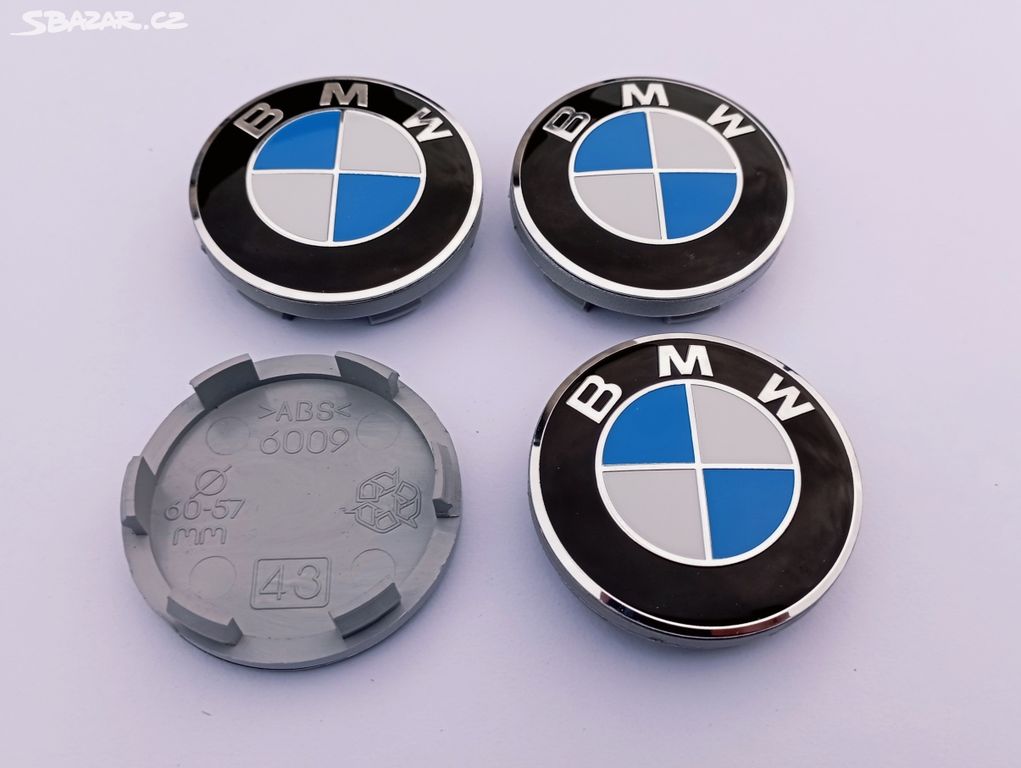 středové krytky BMW 60mm