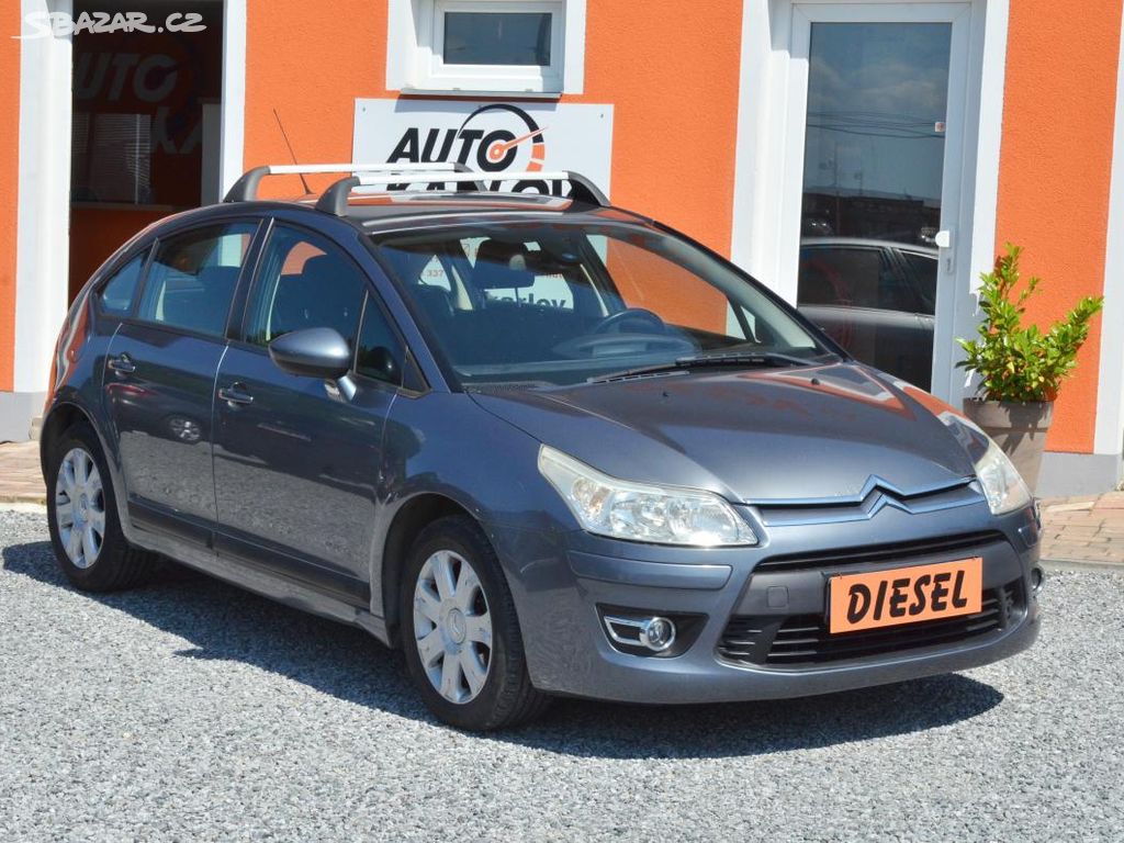 Citroën C4, 1.6 HDi 80kW TAŽNÉ STK 03/2026