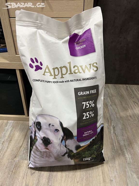 Granule Applaws Large Breed Puppy chicken 15kg