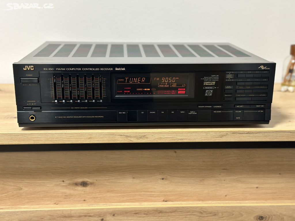 JVC RX-450 VÝBORNÝ STEREO RECEIVER !!