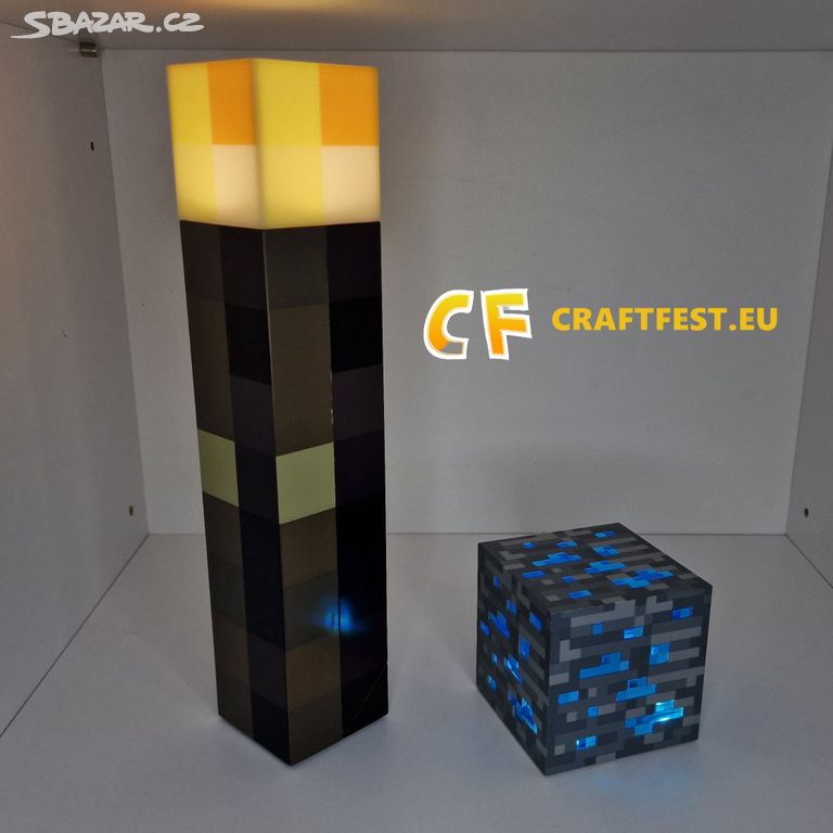 Lampičky Minecraft