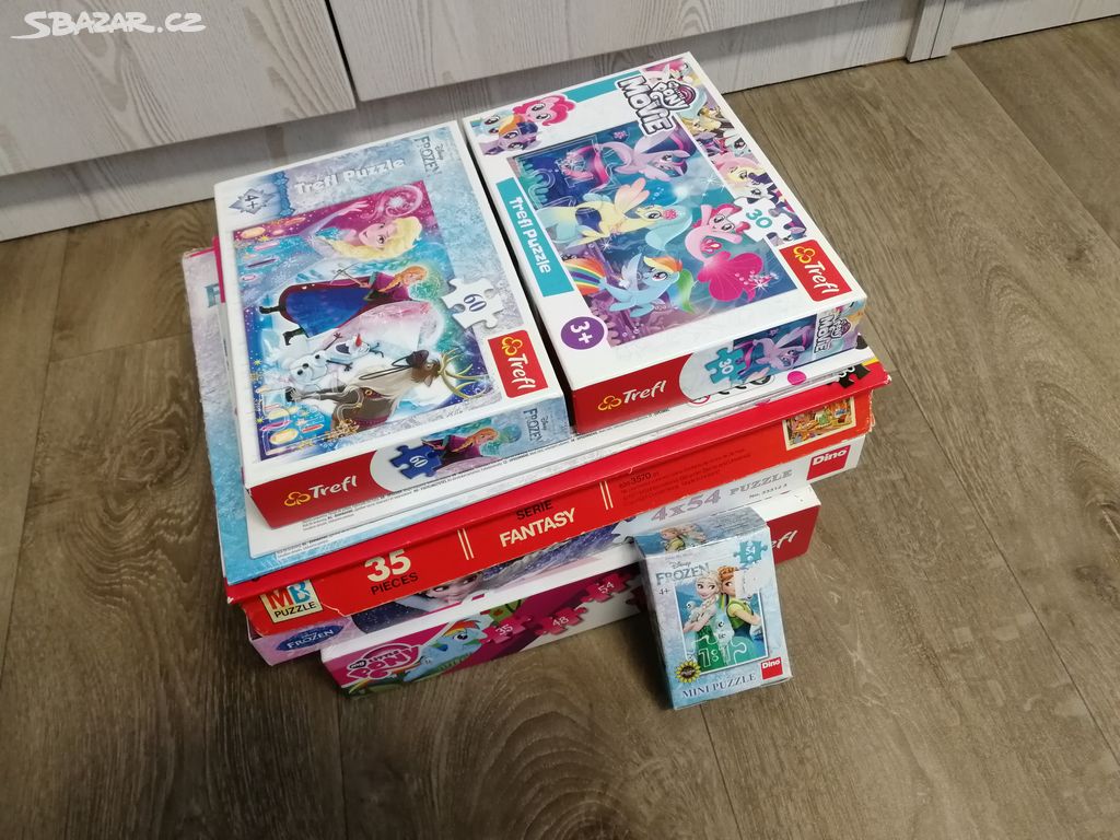 Velká sada puzzle hra hračka my little pony elza