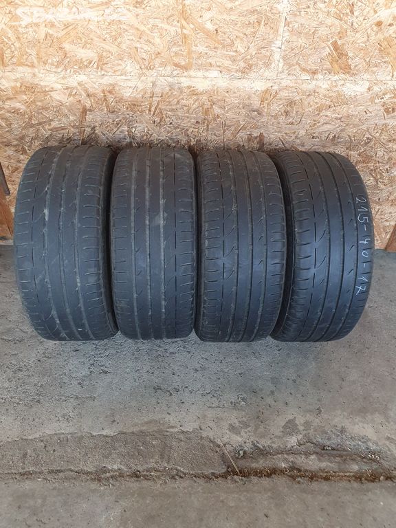 215 40 r 17 vzorek 70% 215/40r17 letní R 17 215 40