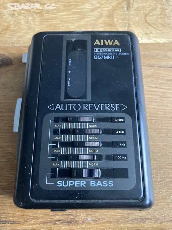 Walkman AIWA s ekvalizérem HS-G57Mk2