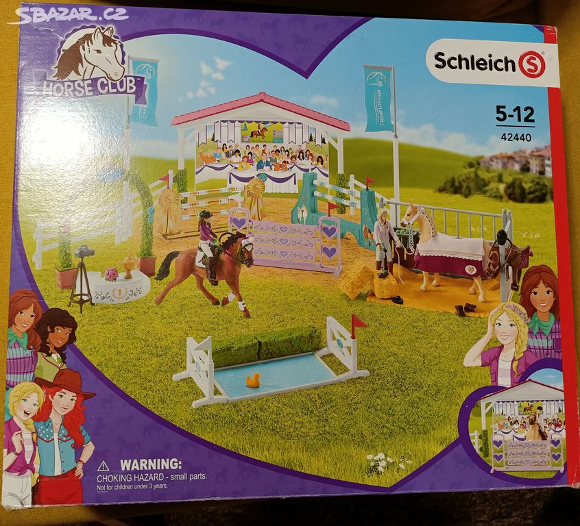 Schleich horse club - závody - jako nové