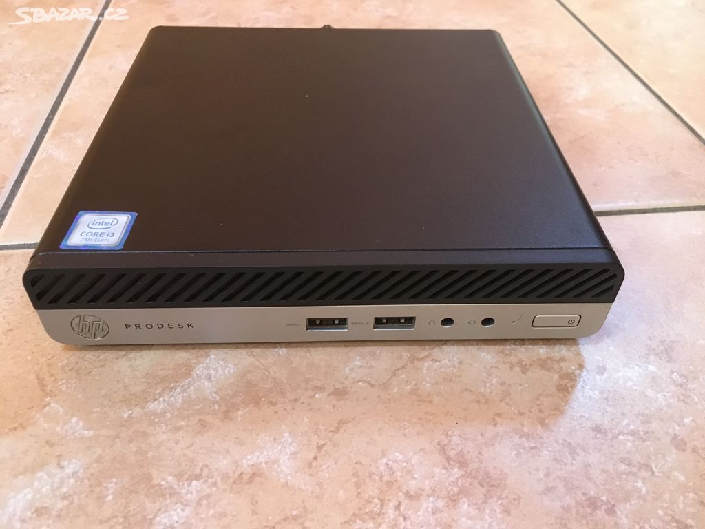 Mini pc HP G3 Prodesk i3 7310T 3,4 Ghz 8GB RAM