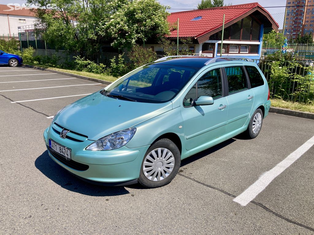 PEUGEOT 307 SW 2,0 HDi 66kW Nové STK - Klimatizace