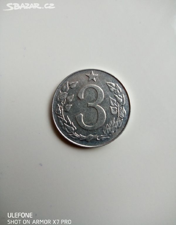 3 Haléř 1962 RRR