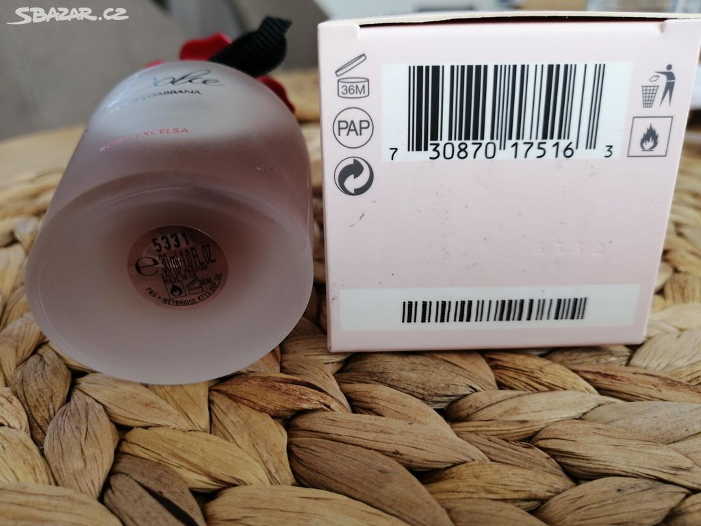 Dolce Gabbana Rosa excelsa 30ml Praha Sbazar.cz