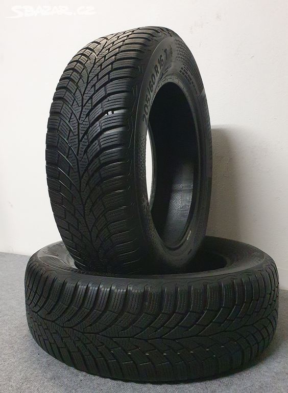 2x -- 205/60 R16 Zimní pneu Continental WC TS870 -