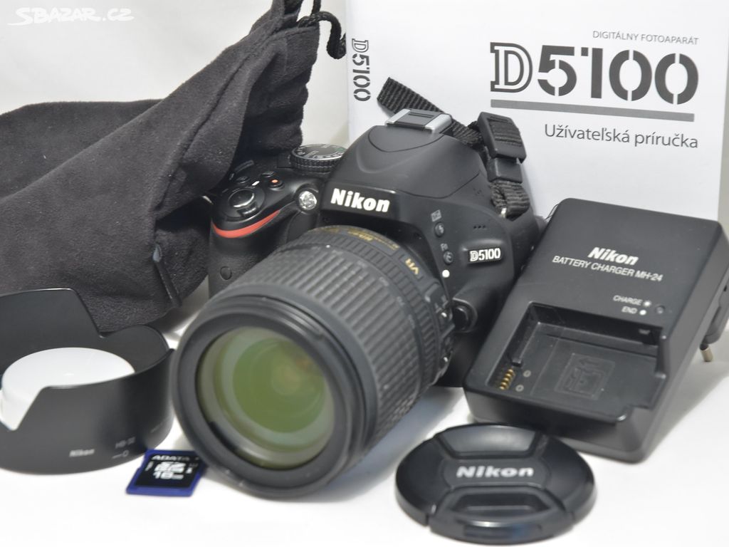 NIKON D 5100 TĚLO / TOP STAV.