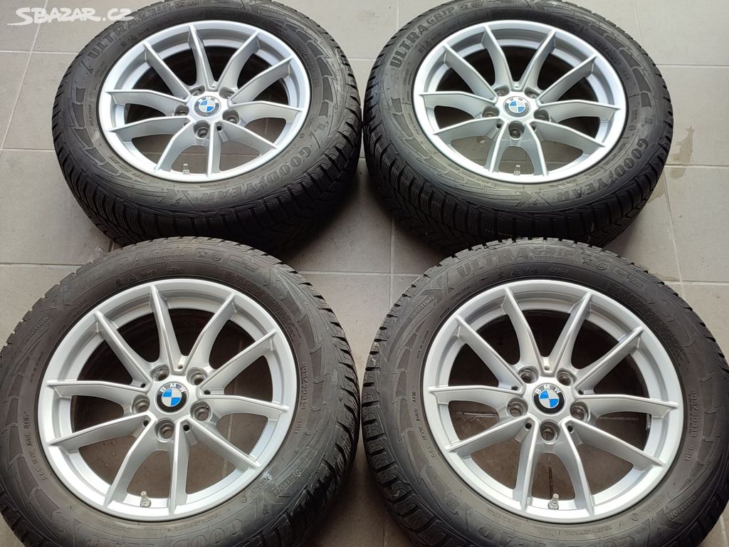 Zimní ALU komplet BMW 16" 5x112 ET22 pneu 205/60