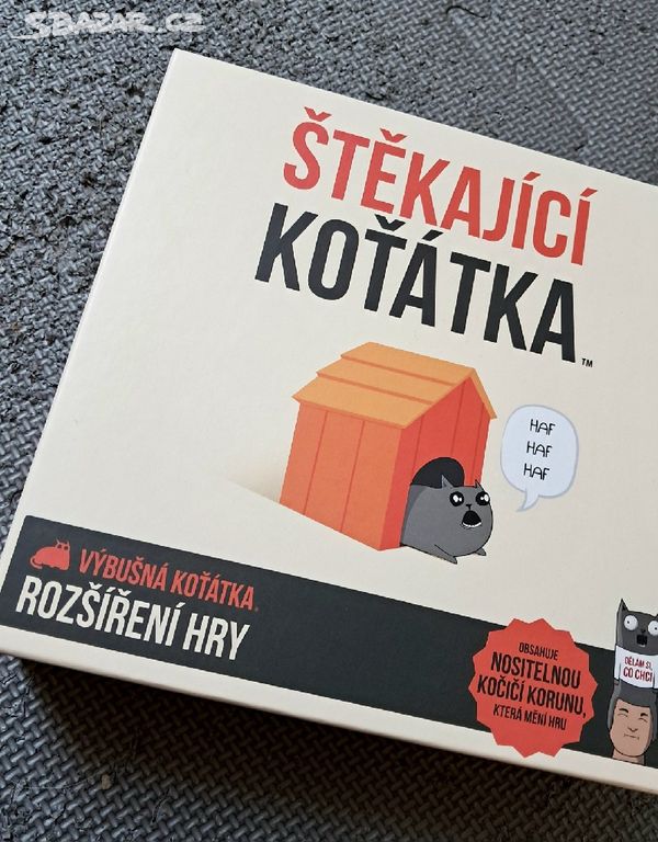 Karetní hra Štekající koťátka