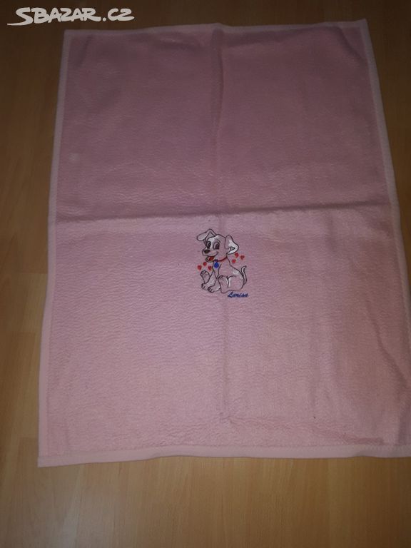 Růžová dětská deka na přikrytí