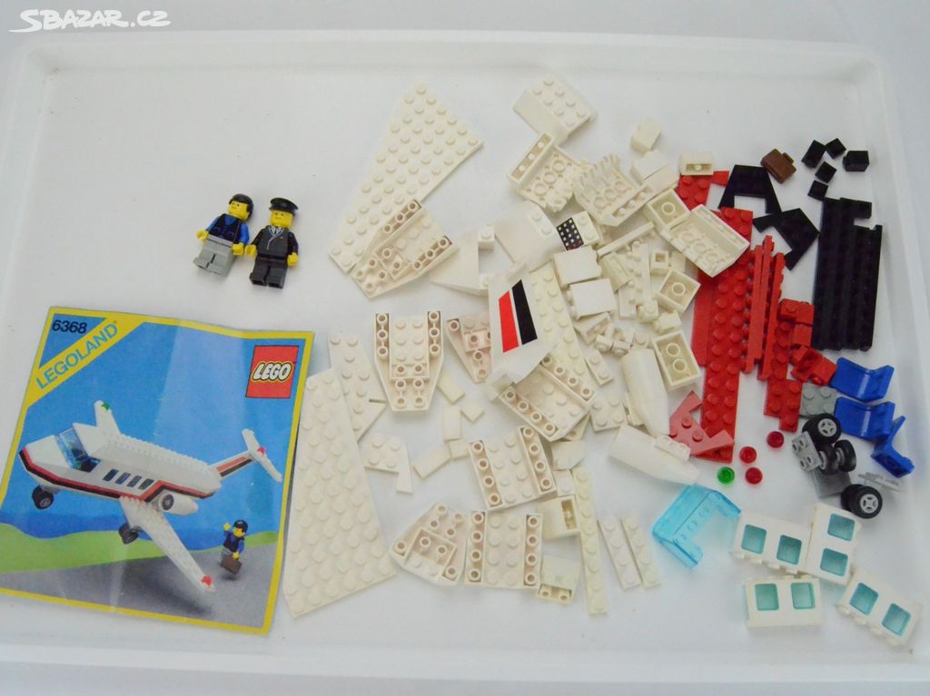Lego 6368 Jet Airliner City Town Airport Praha Sbazar.cz