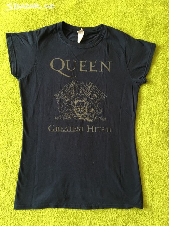 NOVÉ tmavě modré navy tričko hudební skupiny Queen
