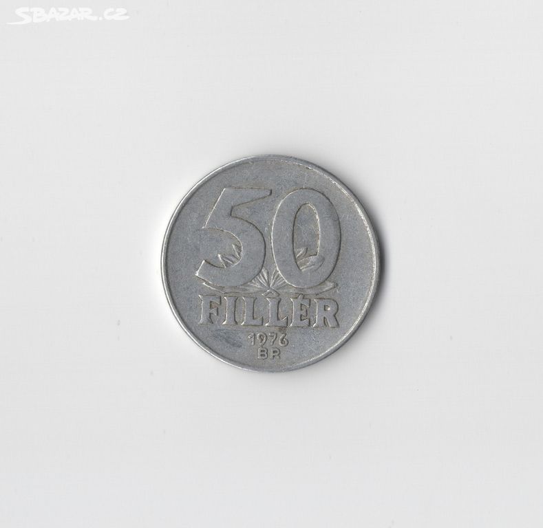 Mince Maďarsko 50 filler 1976