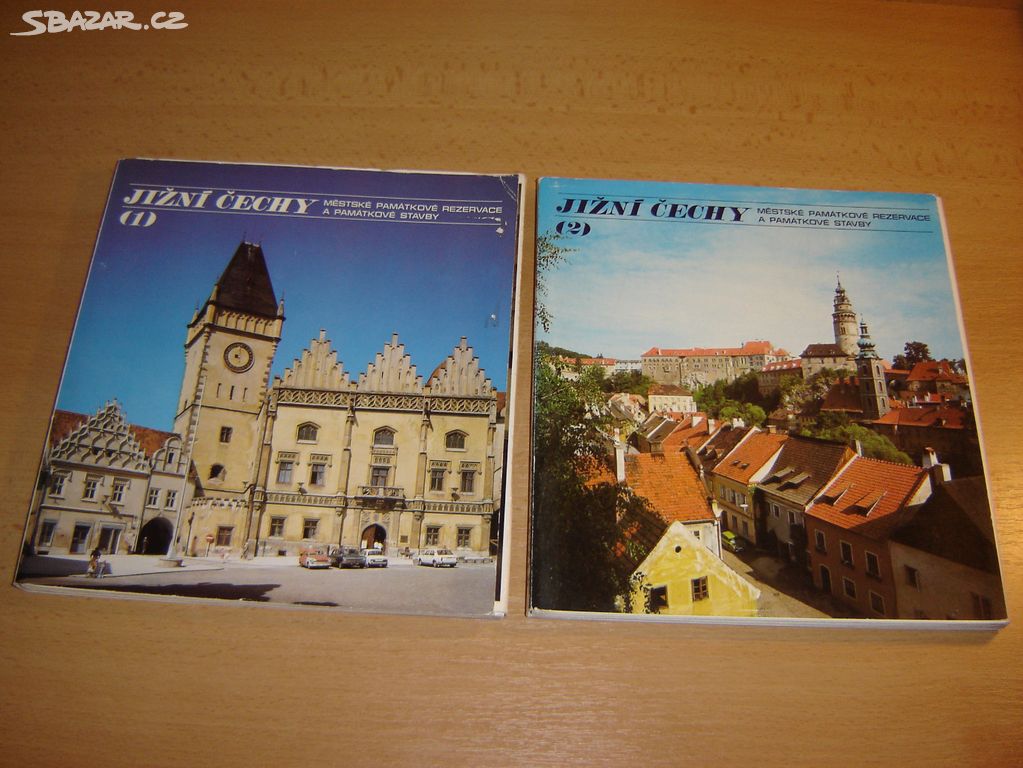 Jižní Čechy (1) a (2) - fotografické publikace