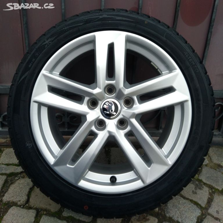 17"NEJETÁ ZIMNÍ OBUTÁ ALU KOLA 5x112 ORI OCTÁVIA-3