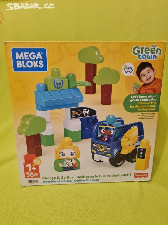 MEGA BLOKS stavebnice - Zelené město - NOVÉ