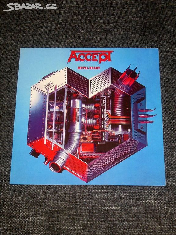 LP Accept - Metal Heart (1985) / 1. GERMANY PRESS