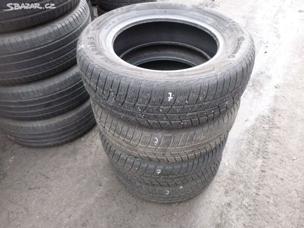 7. 4x zimní pneu barum 195/65 r15 (6-6,5 mm)