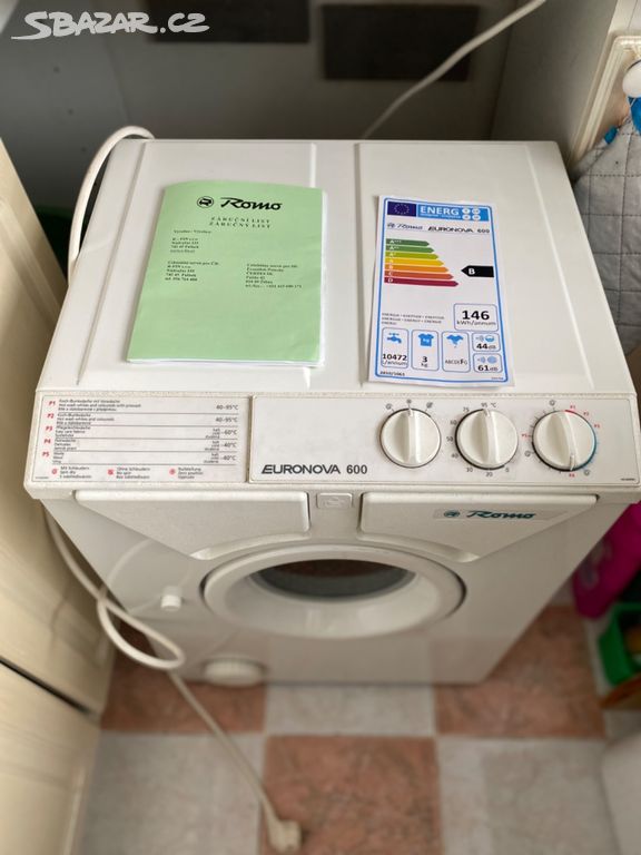 Automatická pračka EURONOVA600 ROMO do malého bytu