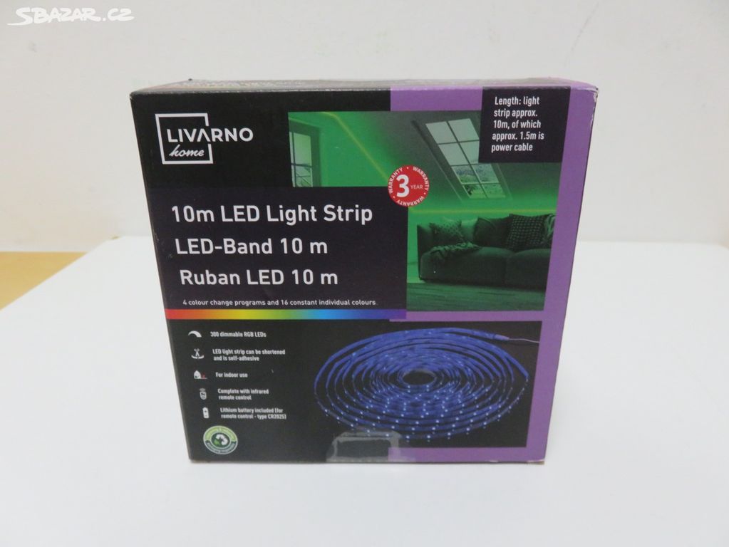 Nový LIVARNO home Světelný LED pásek, 10 m