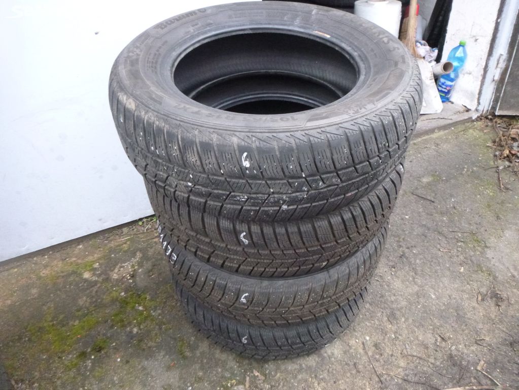 6. 4x zimní pneu barum 195/65 r15 (7-8 mm)