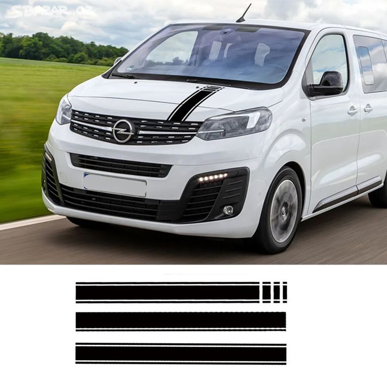 OPEL VIVARO / samolepka na karoserii