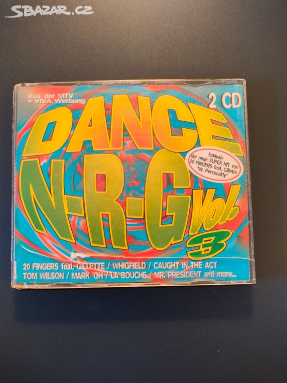 2 CD Dance N-R-G Vol. 3 - retro výběr r.1995