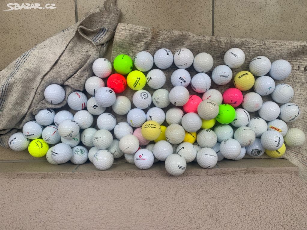 Golfové míčky hrané