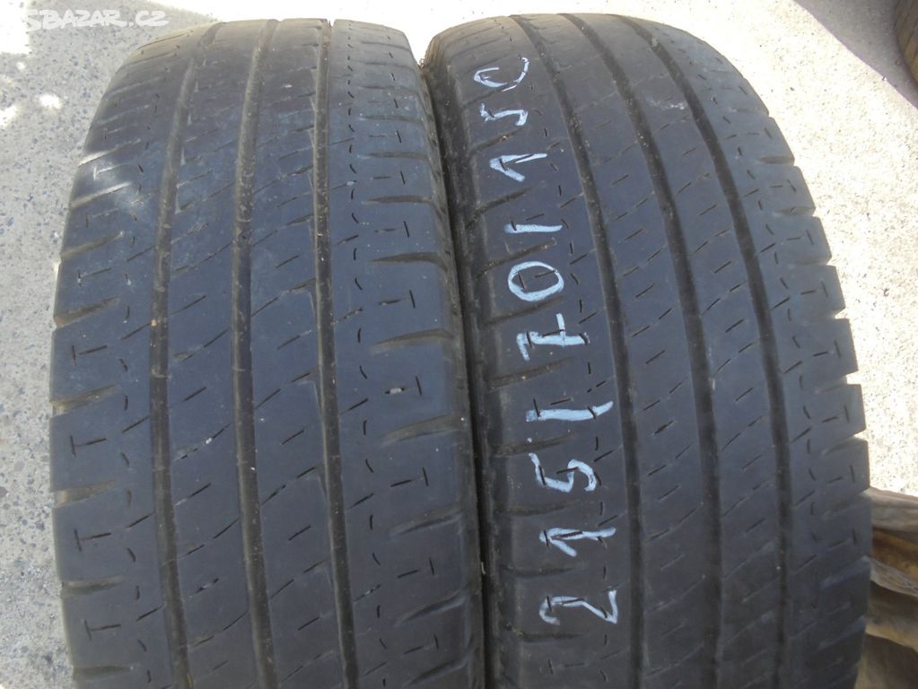 215 70 15C letní Michelin Agilis 109S 4kusy