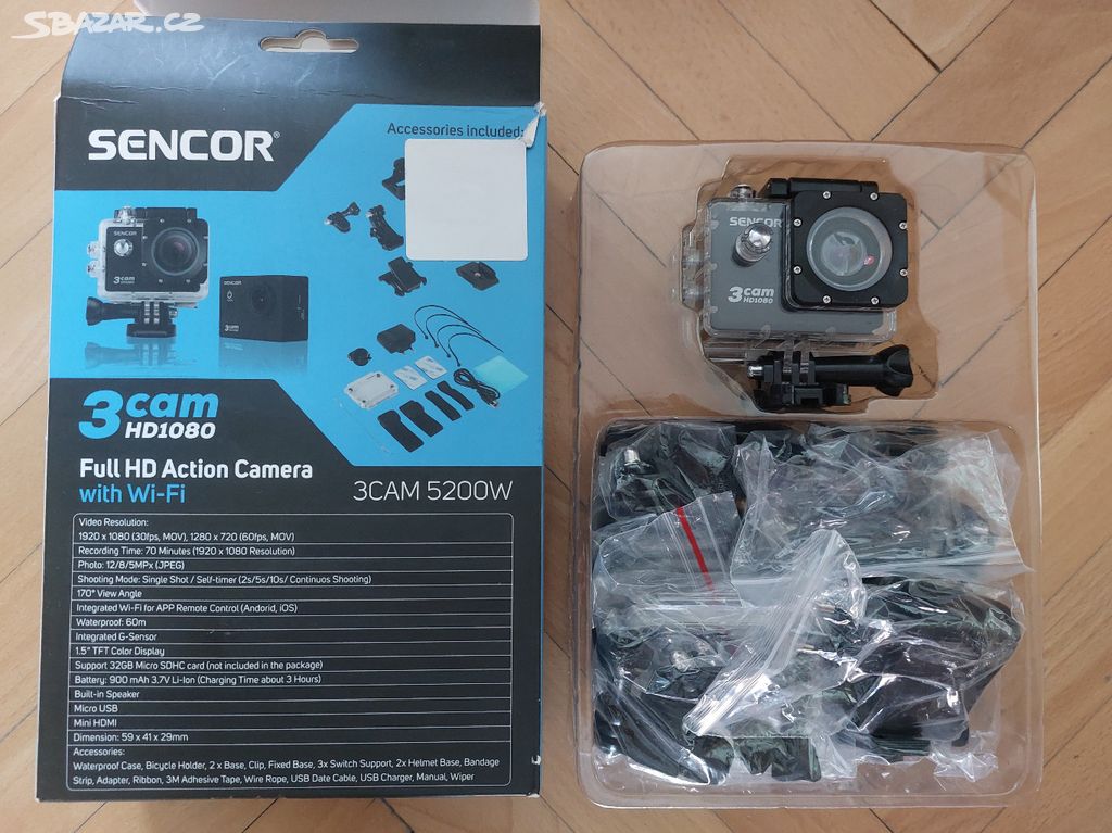akční kamera Sencor