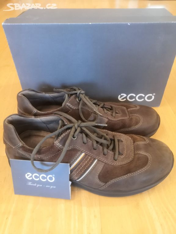 Perfektní kožené boty ECCO, vel. 44