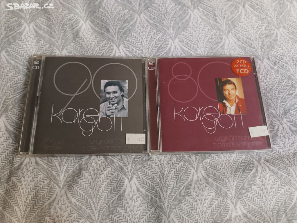 Karel Gott CD hity 90 a 80