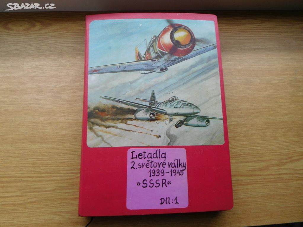 Album obrázky katalog Letadla 2 světové války