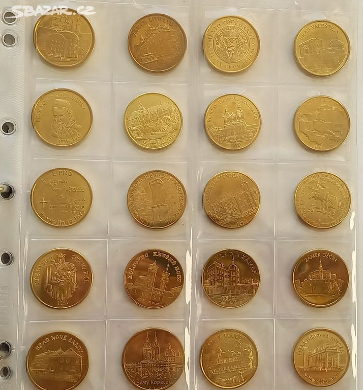 Pamětní mince přes 100 ks