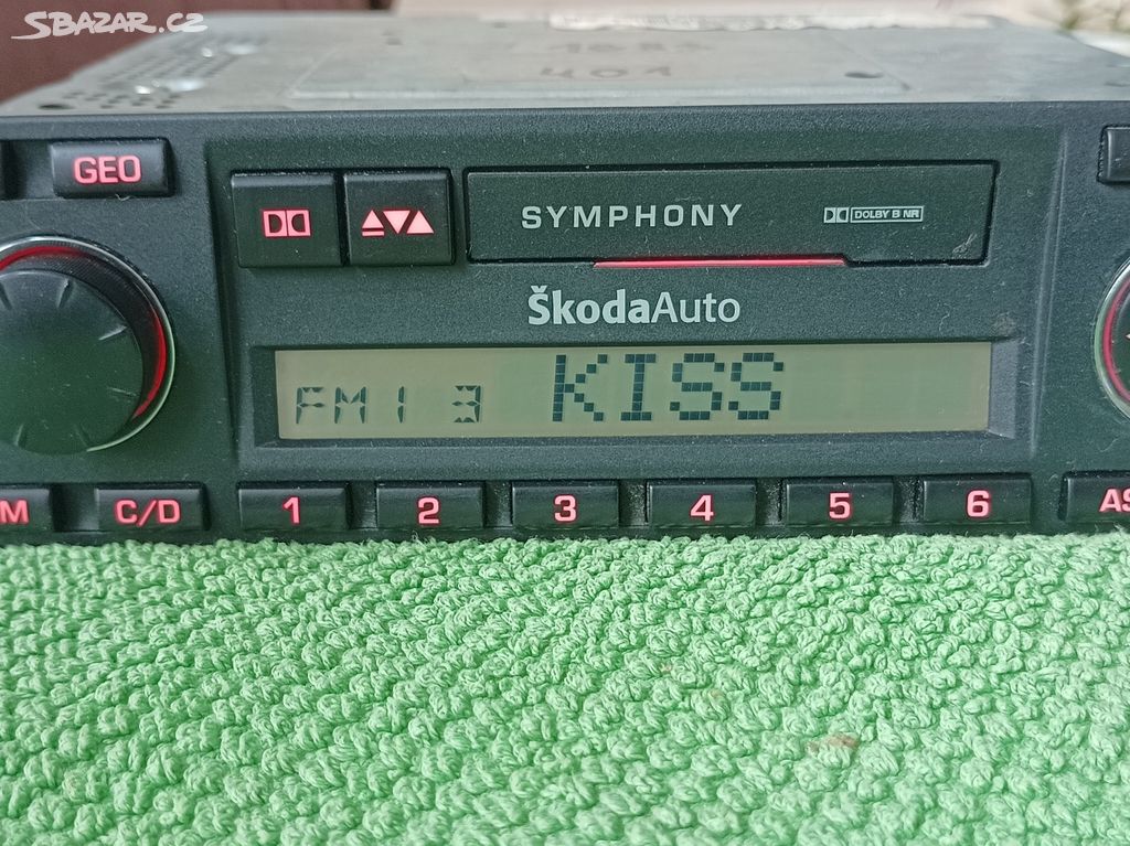 Originální autorádio Škoda Symphony