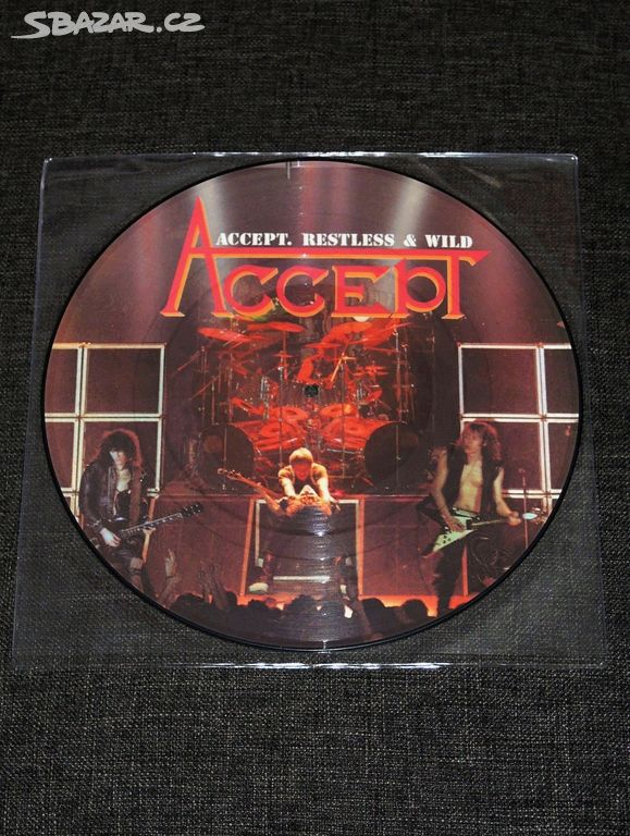 LP picture vinyl Accept - Restless & Wild (1982).