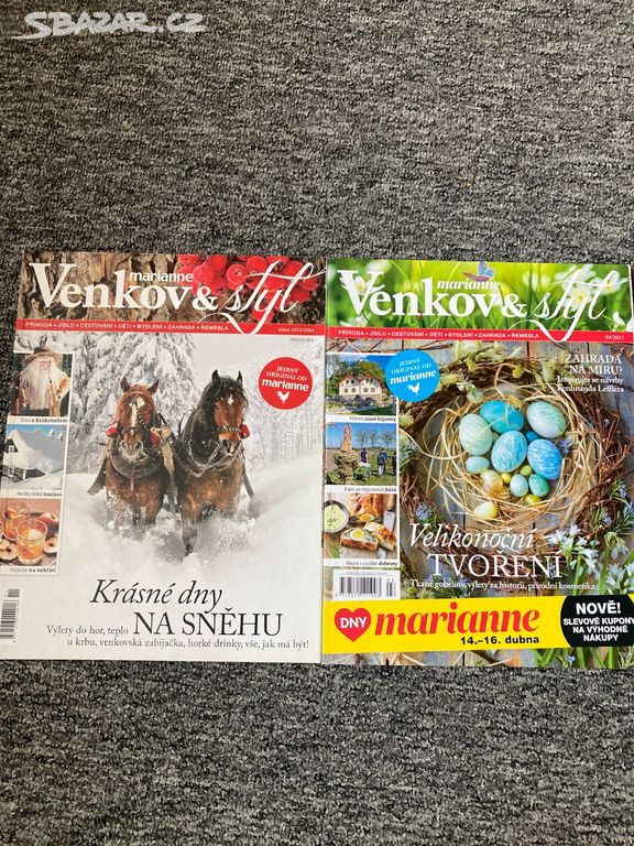 Časopisy Marianne Venkov a styl